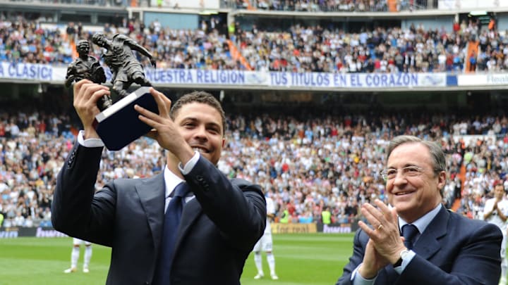 Ronaldo y Florentino Pérez se enfrentaron por un palco