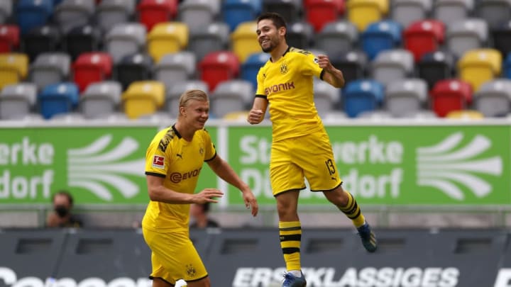 Raphael Guerreiro (r.) spielte eine bärenstarke Rückrunde