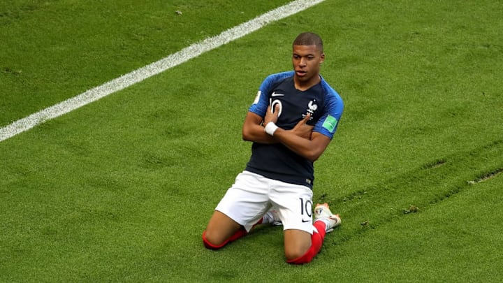 Kylian Mbappe Eliminatórias Copa do Mundo Futebol