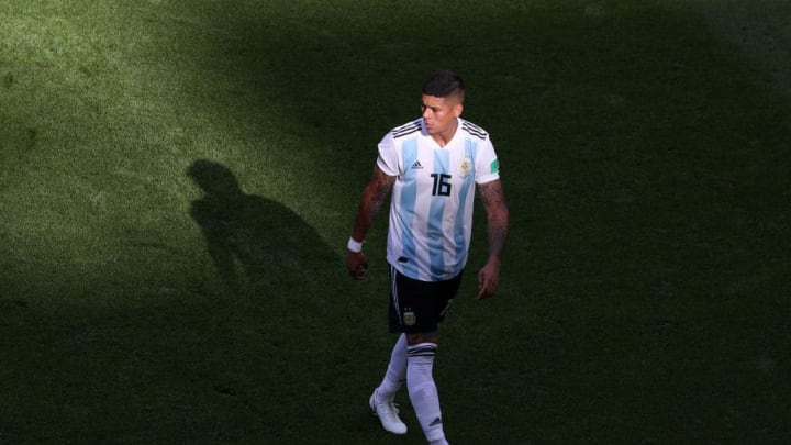 France v Argentina: Round of 16 - 2018 FIFA World Cup Russia - Marcos Rojo