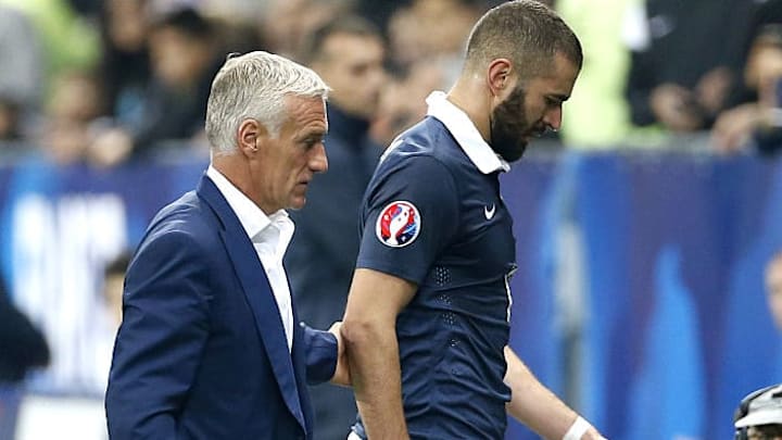 Karim Benzema, Didier Deschamps