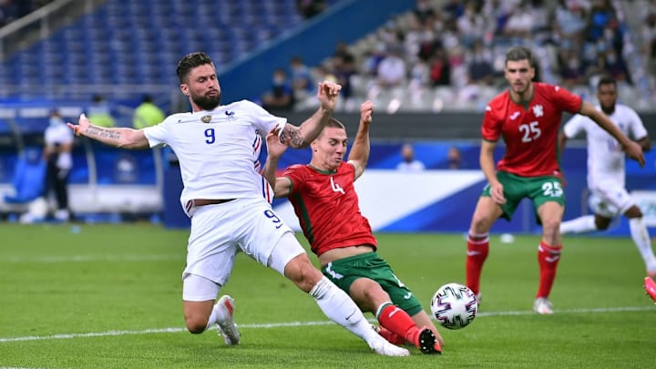 Kylian Mbappe, Valentin Antov Itália Bulgária Eliminatórias 