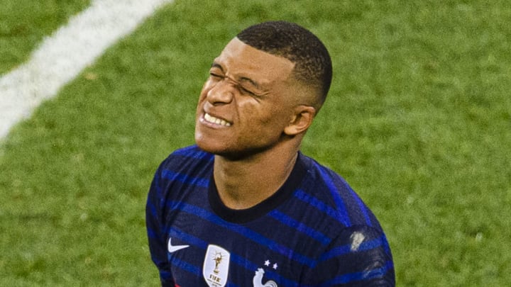 images Kylian Mbappe France https www 90min com posts kylian mbappe apologises for crucial penalty miss as france exit euro 2020