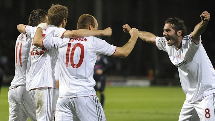 (From L) Bayern Munich's Croatian strike