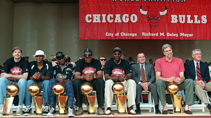 El astro y el entrenador de la NBA ganaron seis campeonatos en los Bulls
