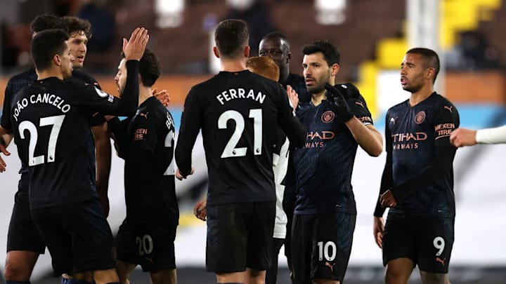 Sergio Aguero Fulham - Manchester City