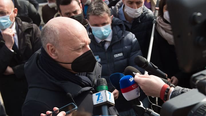 Funeral Of Former Footballer Mauro Bellugi