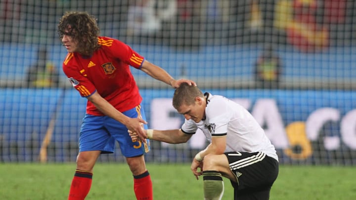 España derrotó a Alemania en la semifinal de Sudáfrica 2010.
