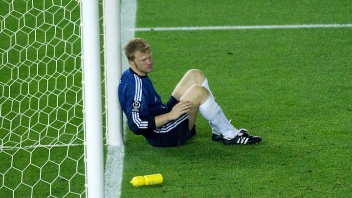 Germany's team captain and goalkeeper Ol