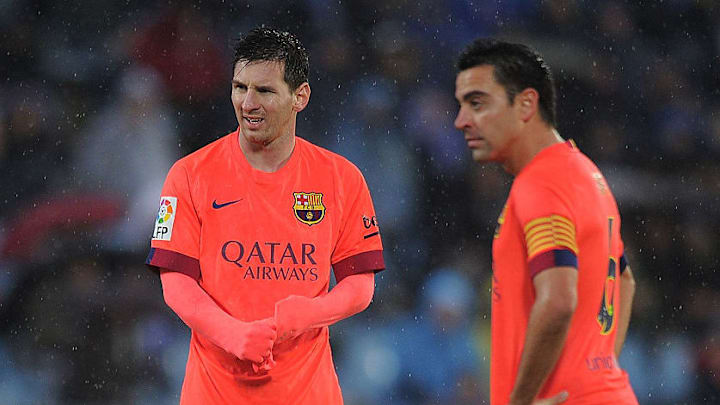 Lionel Messi & Xavi Hernandez