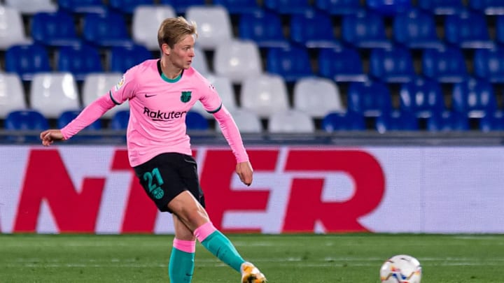 Frenkie De Jong, señalado contra el Getafe