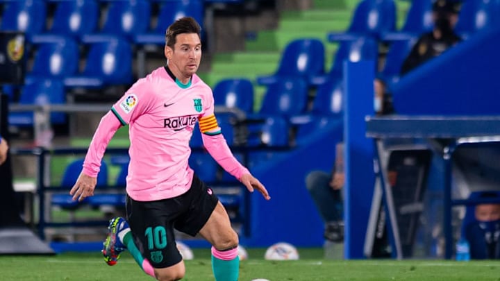 Messi en el Coliseum Alfonso Pérez