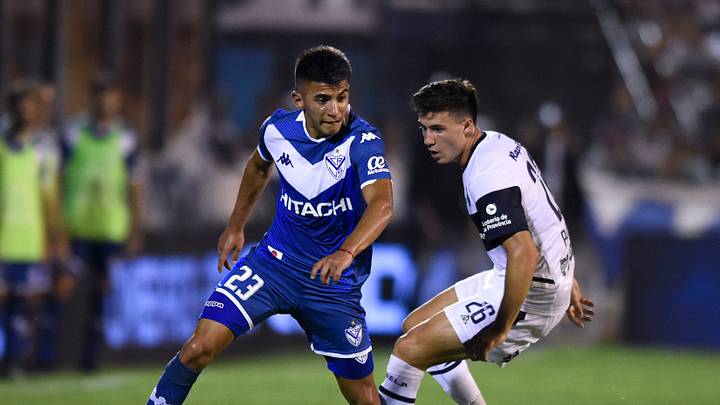 Gimnasia y Esgrima La Plata v Velez- Superliga 2019/20 Gimnasia y Esgrima La Plata v Velez- Superliga 2019/20