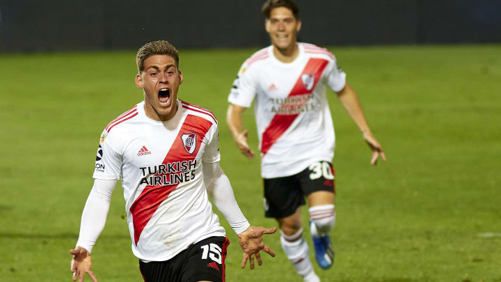 Girotti entró en el partido frente a Godoy Cruz y metió la primera pelota que tocó Girotti entró en el partido frente a Godoy Cruz y metió la primera pelota que tocó
