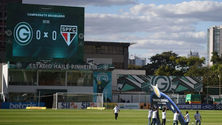 Goias v Sao Paulo Suspended The First Round of the 2020 Brasileirao Series After Players Tested