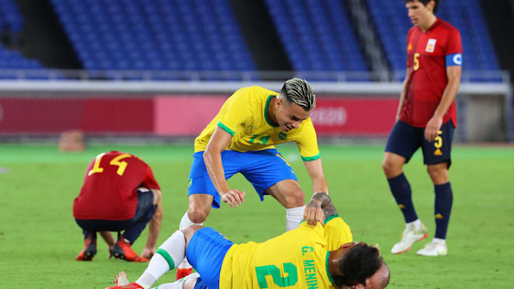 Gabriel Menino, Dani Alves, Reinier