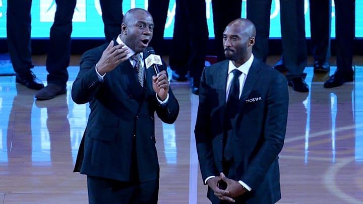 Magic Johnson y Kobe Bryant están entre los mejores en puntos de por vida en los Lakers