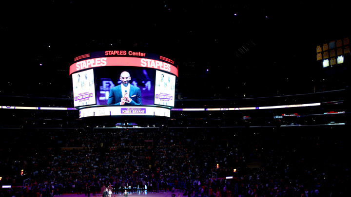 La organización de los Golden Sate Warriors realizó uno de los más grandes tributos a Kobe Bryant