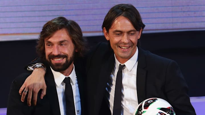 Andrea Pirlo dan Filippo Inzaghi