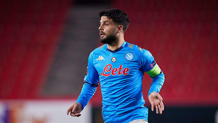 Granada CF v SSC Napoli  - UEFA Europa League Round Of 32 Leg One - Lorenzo Insigne, la figura de Napoli.