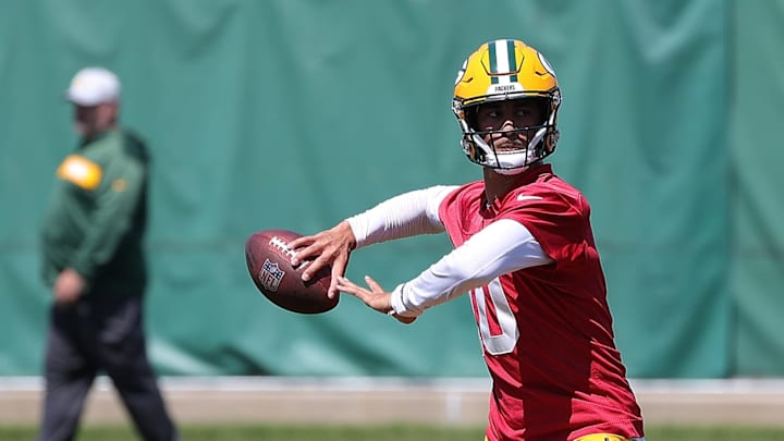 Jordan Love se reportó desde el primer día al minicampamento de los Packers