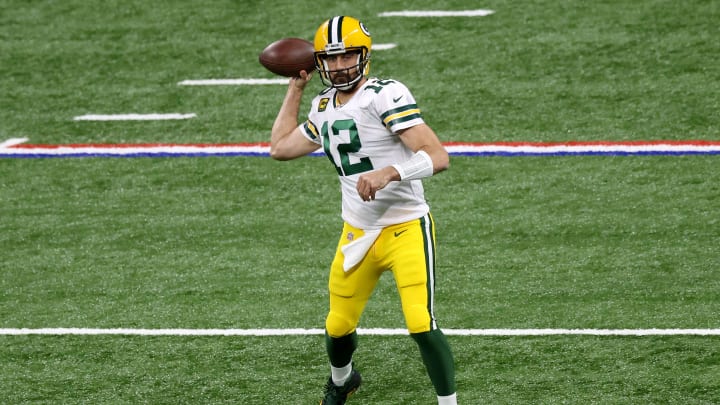 Aaron Rodgers, Green Bay Packers v Indianapolis Colts