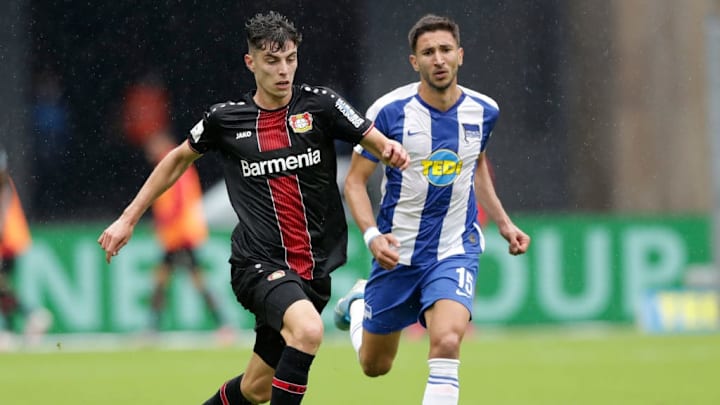 Wie lange wird Kai Havertz noch im Werkself-Trikot spielen?