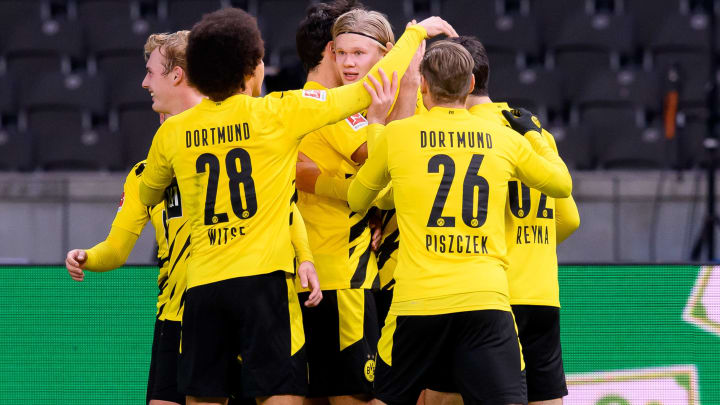 Die Offensive von Borussia Dortmund kommt meist erst nach dem Seitenwechsel ins Rollen