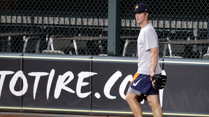 Zack Greinke es el lanzador número 2 de la rotación de los Astros