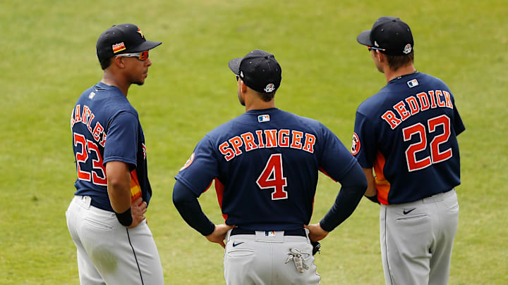 Los jardineros de los Astros serán agentes libres al final de la temporada