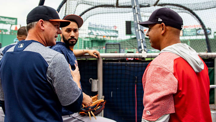 A.J. Hinch y Alex Cora fueron parte de los Astros en la campaña de 2017