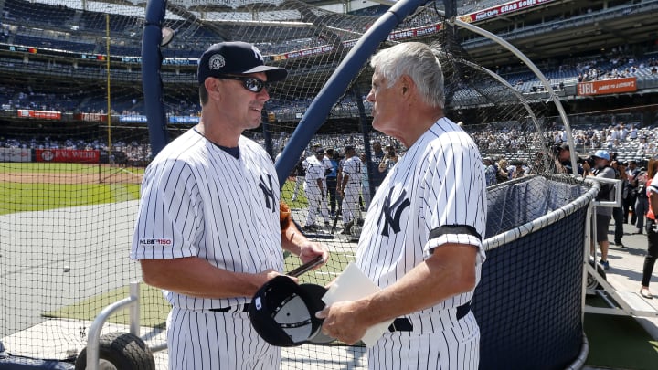 Lou Piniella en el Yankee Stadium 