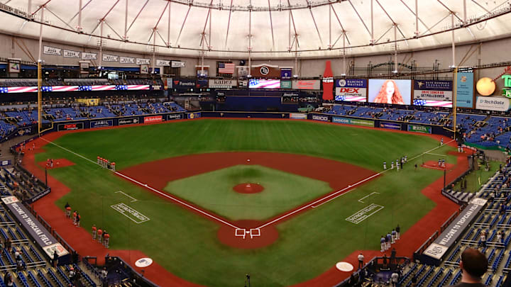 El estadio Tropicana Field es la sede de los Rays de Tampa Bay 