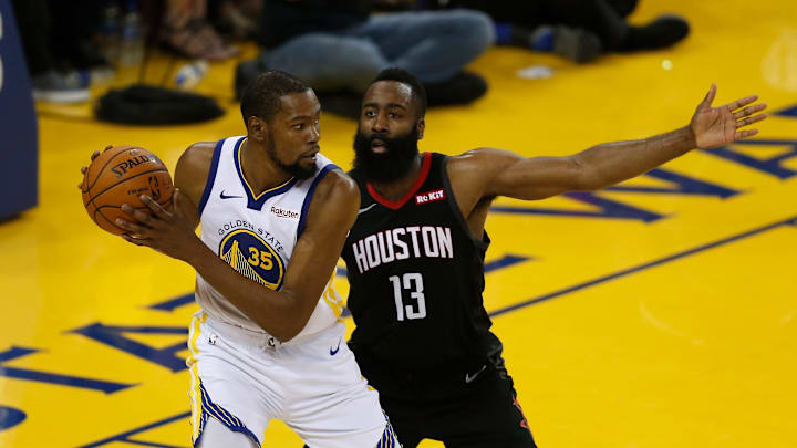 Harden y Durant han protagonizado intensas batallas en las canchas de la NBA