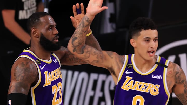 Kuzma afirmó que Davis debió ganar el premio al Mejor Defensor y LeBron debería ganar el MVP