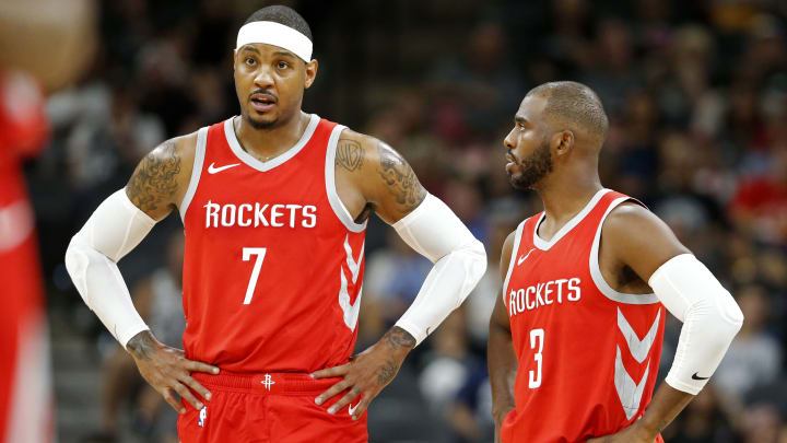 Anthony y Paul jugaron un tiempo juntos en los Rockets