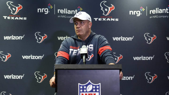 Bill O'Brien during calmer times. Bill O'Brien during calmer times.