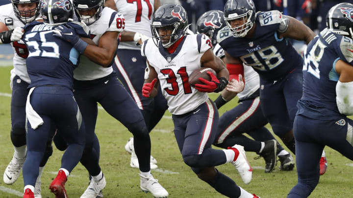 Houston Texans running back David Johnson's injury update does not bring optimistic news for his fantasy managers nor Texans fans. Houston Texans running back David Johnson's injury update does not bring optimistic news for his fantasy managers nor Texans fans.