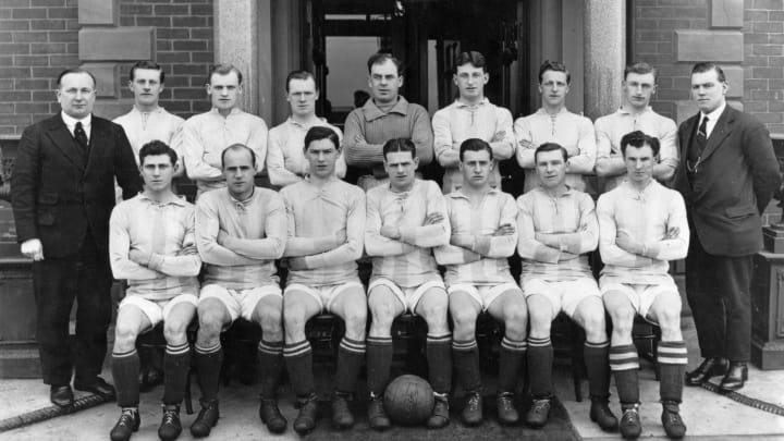Herbert Chapman's famous Huddersfield team