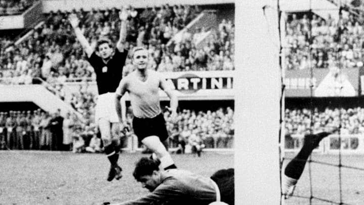 Sándor Kocsis es el segundo máxmo goleador de húngria con 75 goles