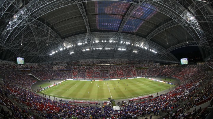 Stadion Nasional Singapura saat laga ICC Championship Antara Inter vs Chelsea