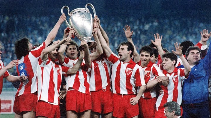 Estrella Roja es el único club de la ex-Yugoslavia en ganar la Copa de Europa