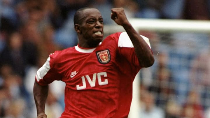 Ian Wright of Arsenal
