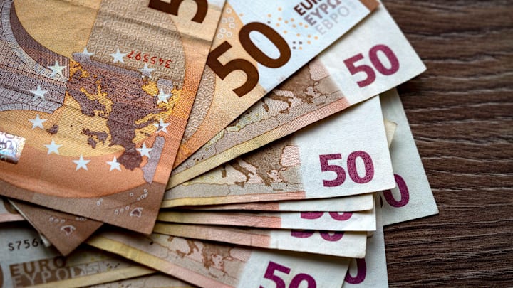 50 Euro'luk banknotlar 50 Euro'luk banknotlar
