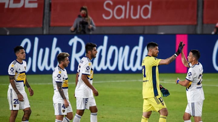 Independiente v Boca Juniors - Copa Diego Maradona - Boca festeja.