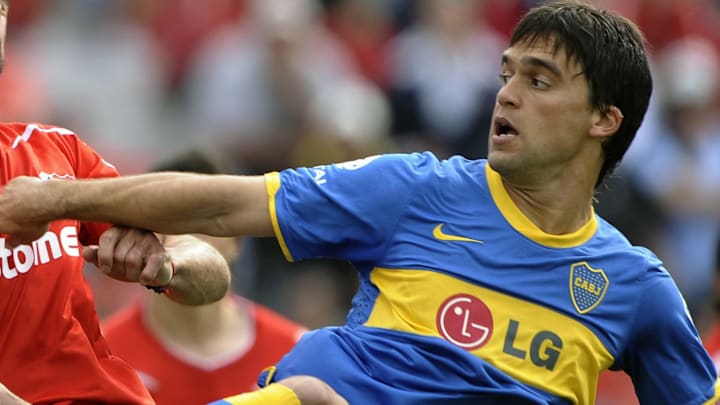 Caruzzo en Boca en 2010