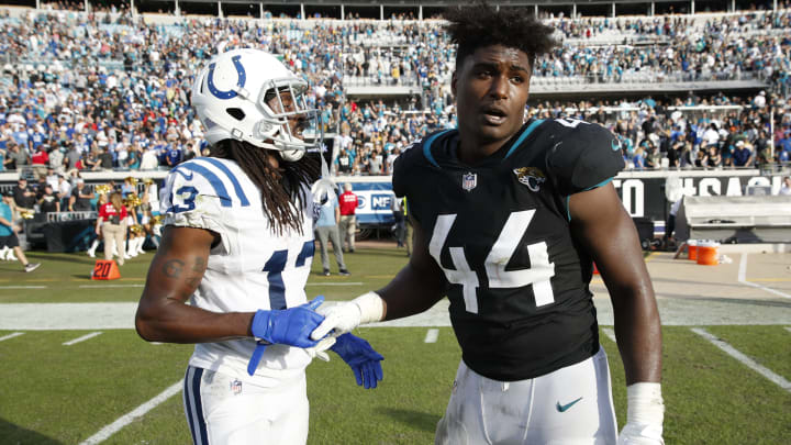 Over under and moneyline for the Colts-Jaguars Week 1 matchup.