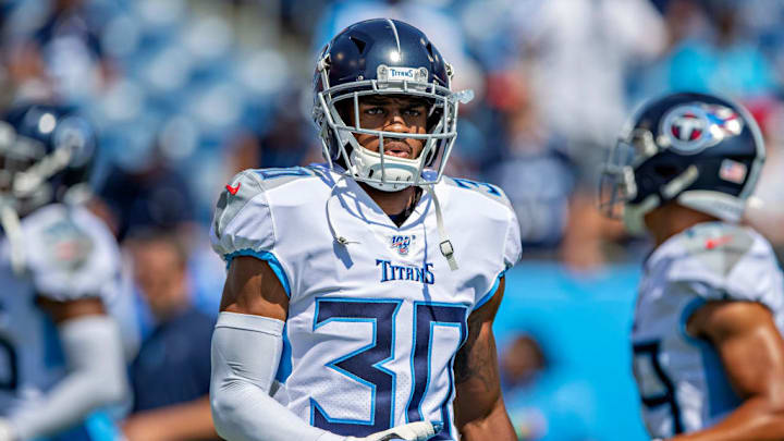 The Titans need to add a rookie cornerback, especially with Logan Ryan's absence.
