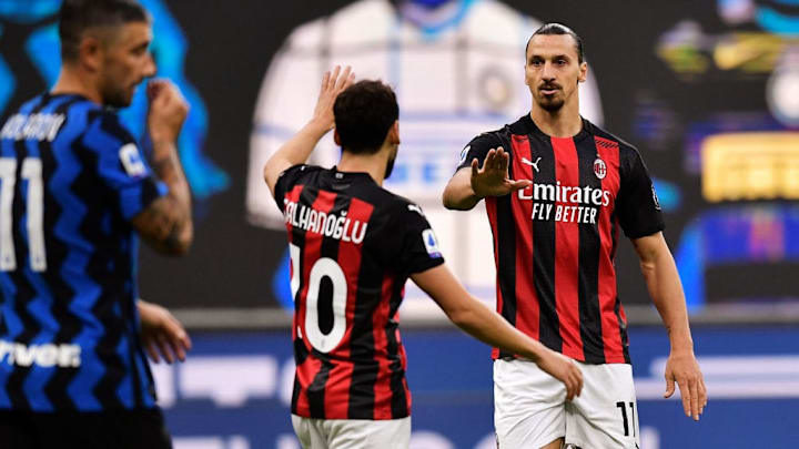 Hakan Calhanoglu, Zlatan Ibrahimovic
