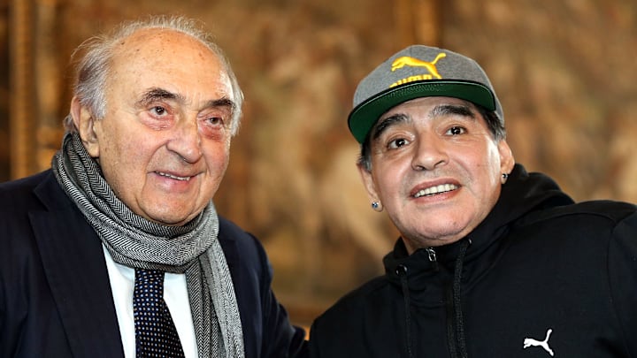 Ferlaino con Maradona Ferlaino con Maradona